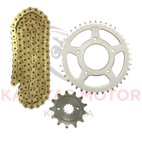 NK250 ZİNCİR DİŞLİ SET ORİNGLİ 120L-13T-42T