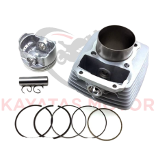 CG 150 SİLİNDİR PİSTON KOMPLE 62,0 13 PERNO GRİ