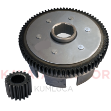 CG125 DEBRİYAJ TASI VE DİŞLİ SET 73-18
